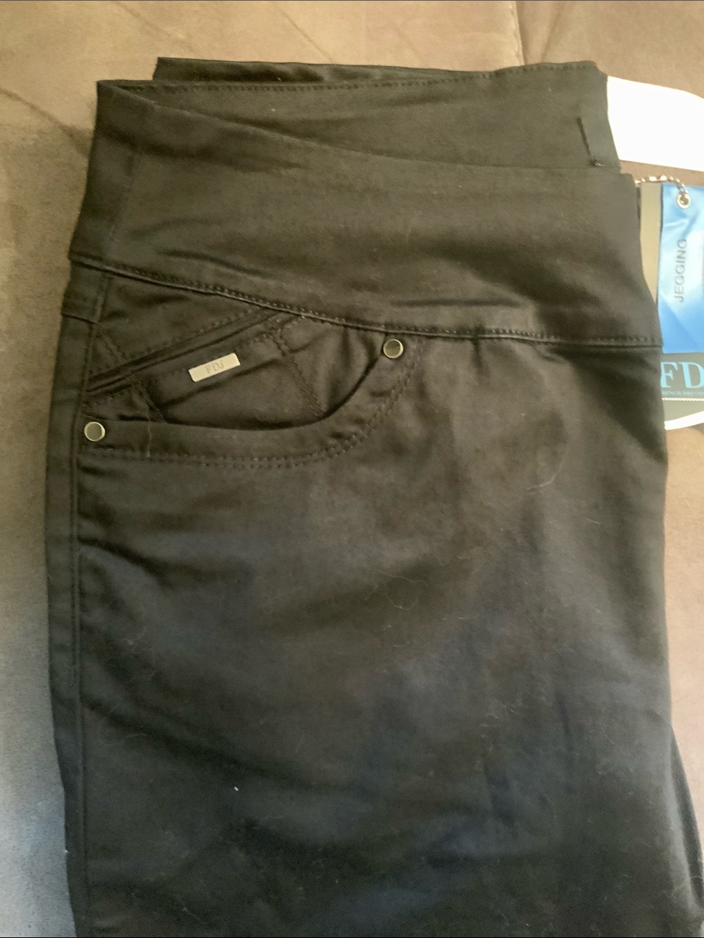 Women’s FDJ Black Jeggings - Sleek Stretch Jean